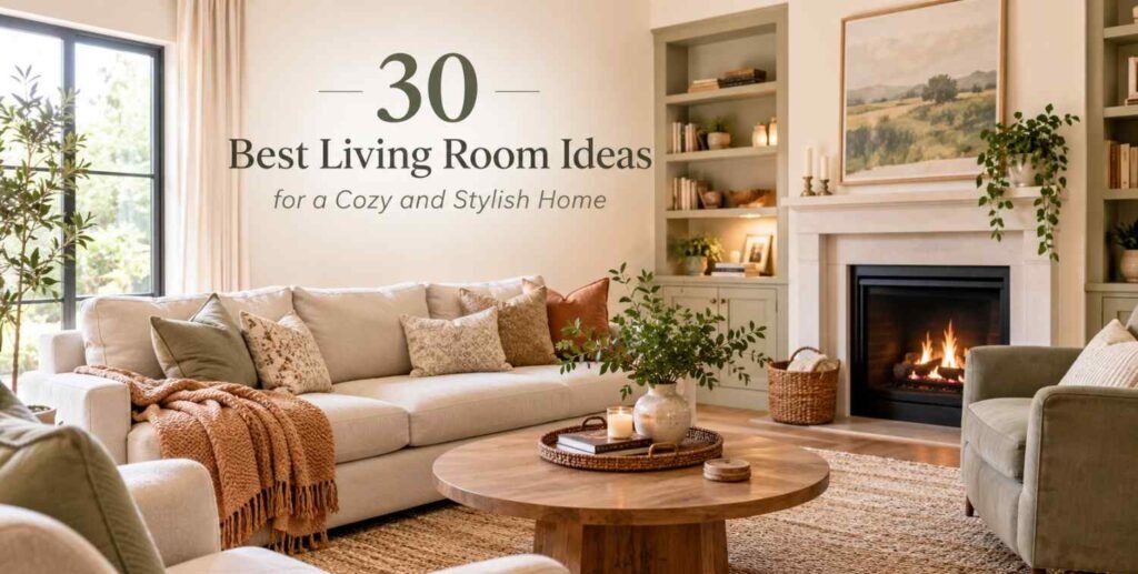 30 Best Living Room Ideas for a Cozy and Stylish Home