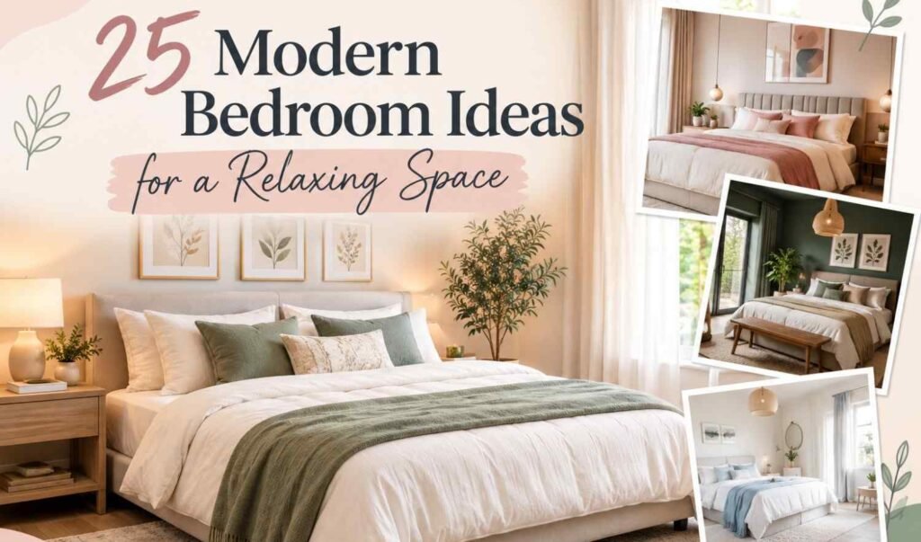 25 Modern Bedroom Ideas for a Relaxing Space