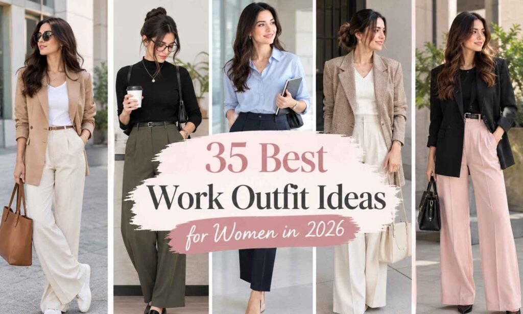 35 Best Work Outfit Ideas for Women in 2026