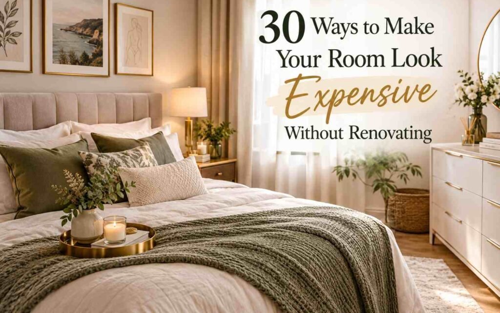 30 Ways to Make Your Room Look Expensive Without Renovating